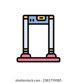 Body Scanner Icon Vector Illustration