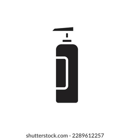 Body Soap Filled Icon Vector Illustration 