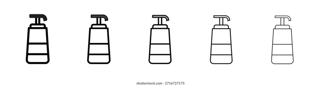 Diseño del icono del jabón del cuerpo, logotipo, App, UI. Ilustración vectorial, EPS