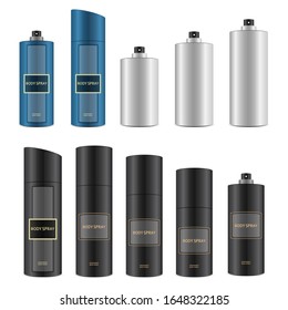 Body spray vector design illustration isolated on white background
