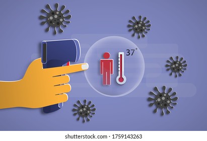 body temperature as a new normal protocol in paper art design