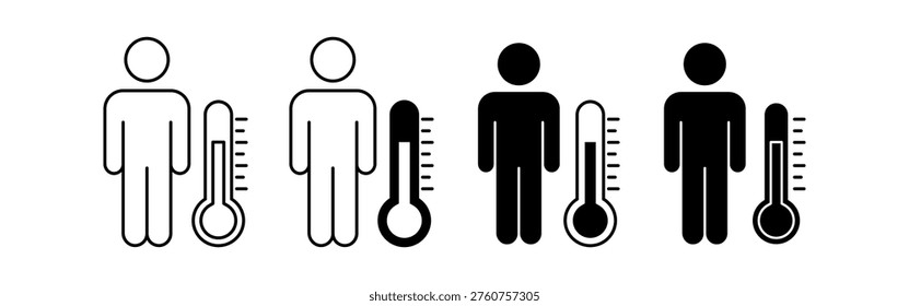 Body temperature tracker concept showing continuous monitoring and fever detection helping users manage health conditions and maintain awareness through digital measurement tools