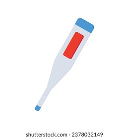 Body Thermometer Graphics, suitable for labels, stickers, information board, attributes for measuring body temperature