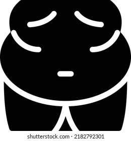 body  Vector illustration on a transparent background. Premium quality symmbols. Glyphs vector icons for concept and graphic design. 
