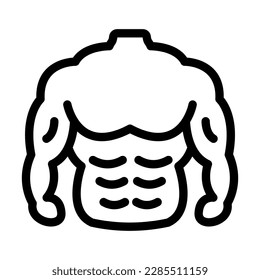 Body Vector Line Icon Design