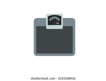 body weigher simple colored icon