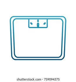 Body weight balance icon vector illustration graphic design