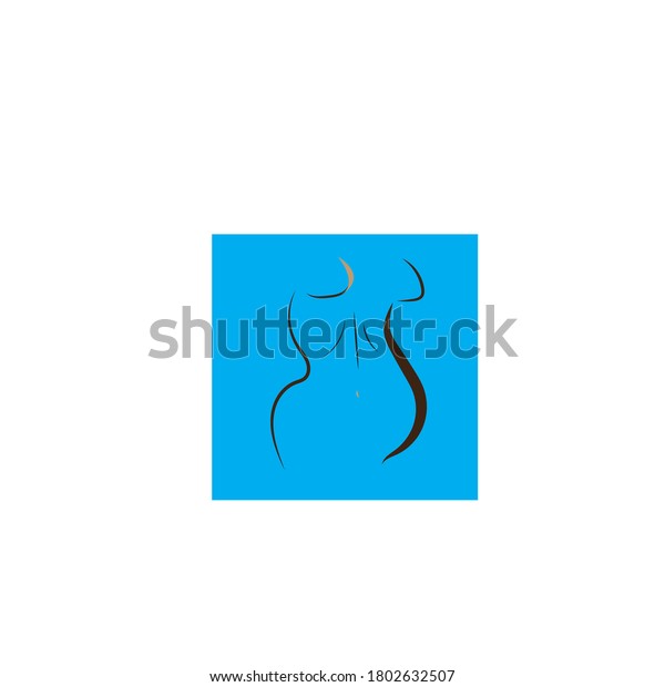 Body Woman Logo Vector Design Ilustration Stock Vector (Royalty Free ...