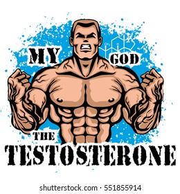 bodybuilder design  t shirts