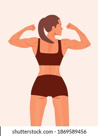 Back Muscles Women High Res Stock Images Shutterstock