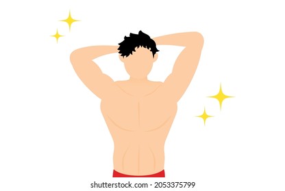 マッチョ ポーズ のイラスト素材 画像 ベクター画像 Shutterstock