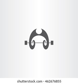 bodybuilder weight lifting vector body