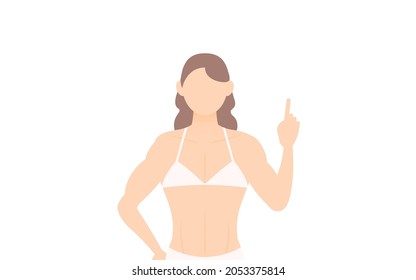 女性 ボディビルダー セクシー のイラスト素材 画像 ベクター画像 Shutterstock