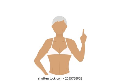 女性 ボディビルダー セクシー のイラスト素材 画像 ベクター画像 Shutterstock