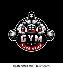 Bodybuilding And Gym Logo Design