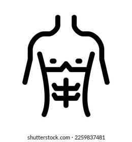 bodybuilding icon or logo isolated sign symbol vector illustration - high quality black style vector icons