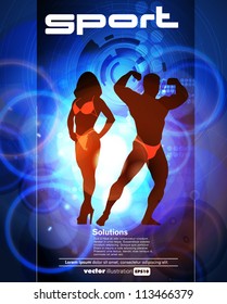 Cartaz de halterofilismo
