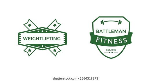 Bodybuilding stencil label, fitness monochrome silhouette badge and athlete muscles. Bodybuilding iron stamp, hipster athletic logotype
Bodybuilding Stencil Label – Fitness Badge with Athlete Muscles 