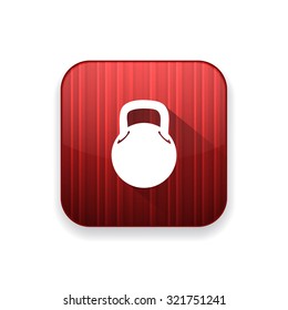 bodybuilding weight icon