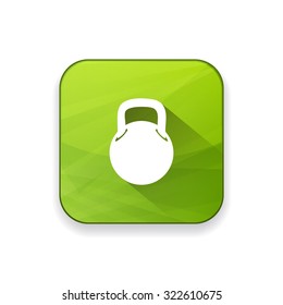 bodybuilding weight icon
