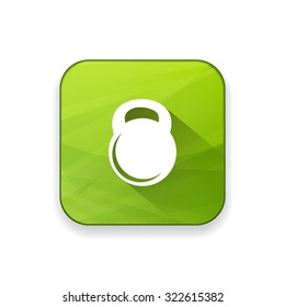 bodybuilding weight icon