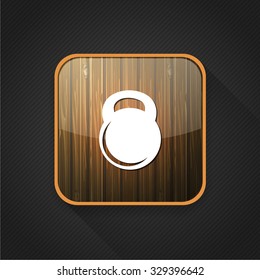 bodybuilding weight icon