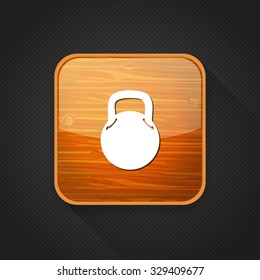 bodybuilding weight icon