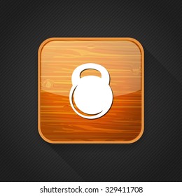 bodybuilding weight icon