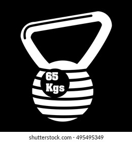 bodybuilding weight icon