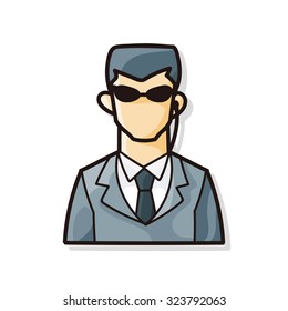 Bodyguard doodle