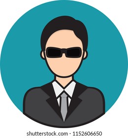 Bodyguard Icon Design