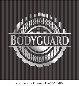 Bodyguard silvery shiny emblem