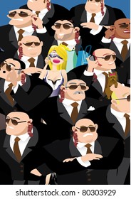 bodyguard's security safety staff VIP's rich millionaire