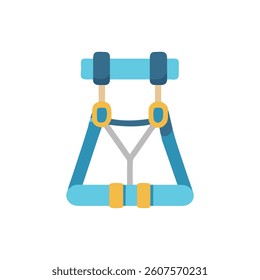 Bodyweight Training Harness Icon for Fitness. Design of Fitness and Gym Icons.