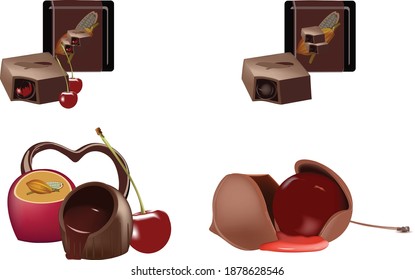 boer chocolates stuffed with liquor