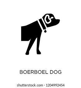 Boerboel dog icon. Boerboel dog symbol design from Dogs collection. Simple element vector illustration on white background.