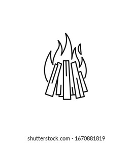 Vektorillustration der Brandschutzgebiete