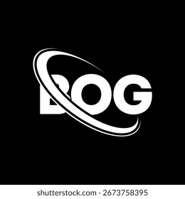 BOG logo. BOG letter. BOG letter logo design. Initials B OG logo linked with circle and uppercase monogram logo. BOG typography for technology, business and real estate brand.