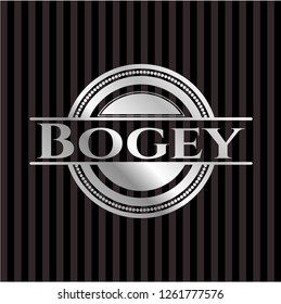 Bogey silvery badge