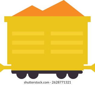 Bogie of train with soil for download