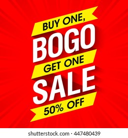 Bogo Sale Banner Design Template