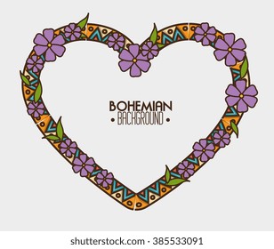 bohemian bacground  design 