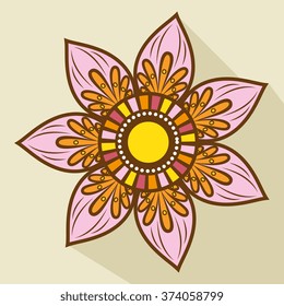 bohemian background design 