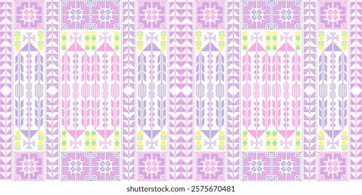 Bohemian background vector pattern seamless 