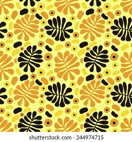 Bohemian chic. Seamless vector pattern can be used for wallpaper, pattern fills, textile, paper, decor, surface textures.