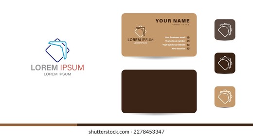 Bohemian linear logos, icons and symbols