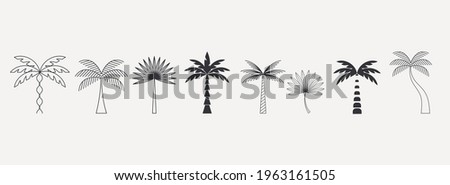 Bohemian linear logos, icons and symbols, sun design templates, terracotta geometric abstract design elements for decoration. 