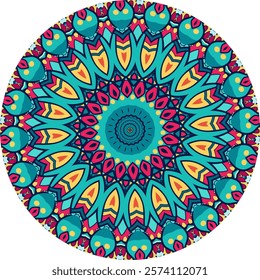 Bohemian Mandala Art Featuring Intricate Details