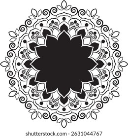 Mandala bohemio para decoración de paredes