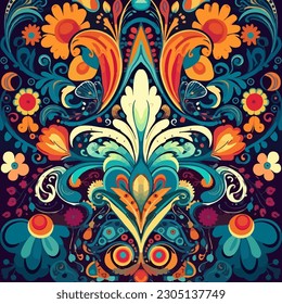 Bohemian pattern traditional folk ancient antique tribal abstract graphic line. Ornate elegant luxury vintage retro modern style. Texture textile background backdrop wallpaper Bohemian patterns.